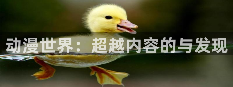 age动漫下载入口：动漫世界：超越内容的与发现